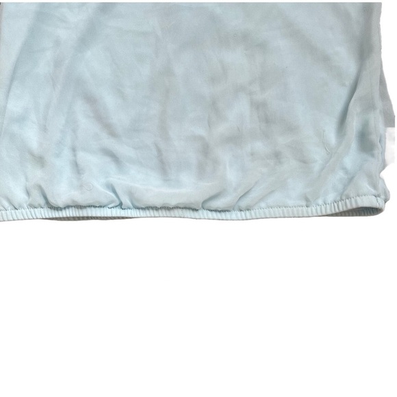 EXPRESS LIGHT BLUE HIGH NEXK FULL LENGTH TANK TOP SIZE XS - Picture 4 of 9